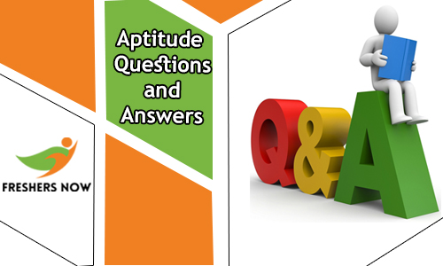Aptitude Questions and Answers with Solutions