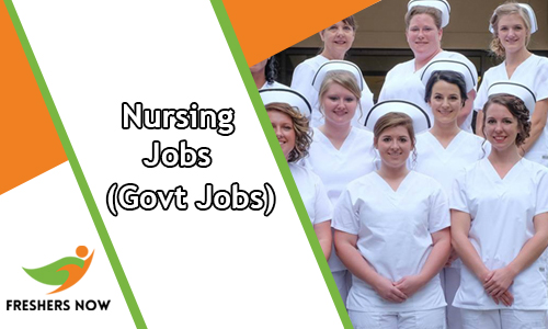 Nursing Govt Jobs