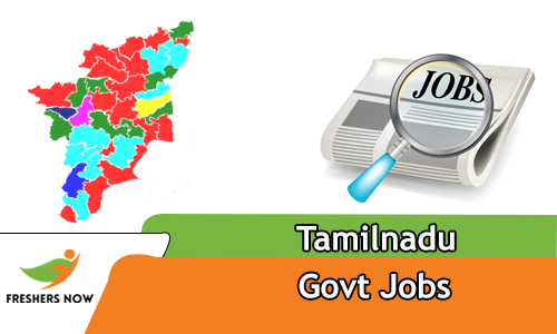 Tamilnadu Govt Jobs